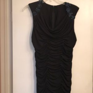 Dress with flowers decorate